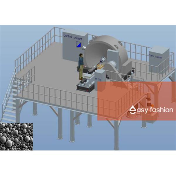 Plasma Rotating Electrode Process Prepping Equipment High Sphericity Bright