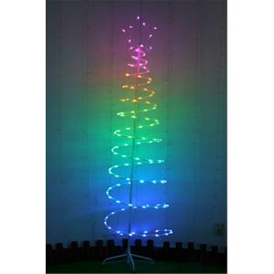 Smart Christmas Tree Lights Lighted Spiral Christmas Tree Set Wi-Fi Smart Fairy
