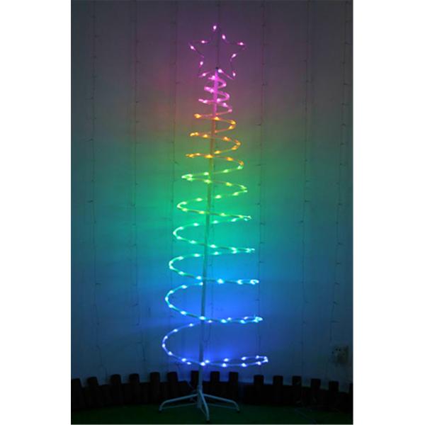 Smart Christmas Tree Lights Lighted Spiral Christmas Tree Set Wi-Fi Smart Fairy