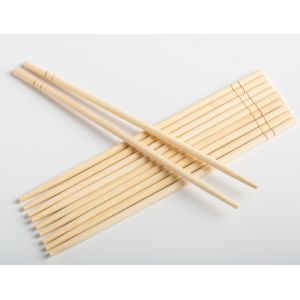 China Length 21cm 23cm 24cm Bamboo Chopsticks Disposable With Paper Packing on sale