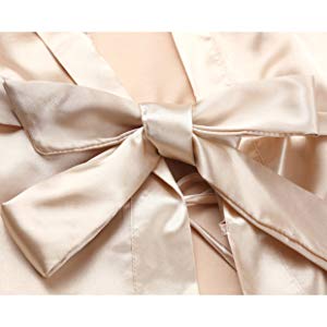 Summer L XL Mulberry Silk Nightgown Half Sleeve For Girls