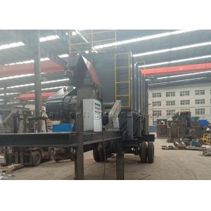 PLC 2450mm 300m2 Pulse Bag Filter Mobile Dust Collector