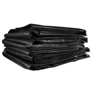 Wholesale Black PE Tarpaulin for Waterproof and Dustproof Item Covering in 3x4m 4x5m 4x6m Sizes from china suppliers