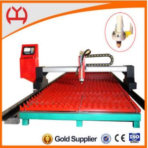 Large Sheet Metal Plasma Cutting Table With Arc Voltage Height Control