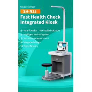Wholesale LCD HD 15&quot; Medical Check In Kiosk Self Service Height Weight And Blood Pressure Kiosk from china suppliers