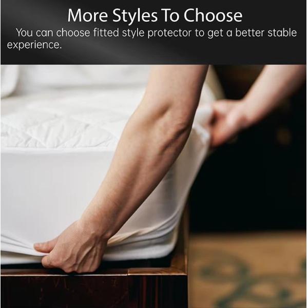 Plain Dyed Cooling Mattress Cover Customized High Performance