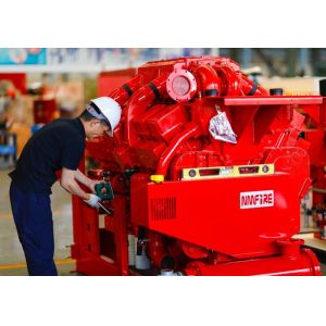 Wholesale Red FM Approval 300 Hp Diesel Water Pump Engine Used In The Firefighting from china suppliers