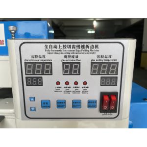 Notebook Automatic Gluing and Folding Machine Leather Edge Folding Machine