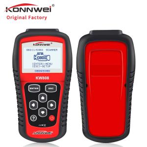 China Easy Use Can Obd Ii Car Scanner Tool Kw808 Code Reader Display DTC Definitions On Unit Screen on sale