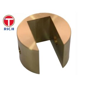 Precision Hardware Brass CNC Turned Parts CNC Centering Machine Processing