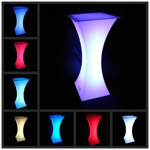 Wedding Flashing LED Table, Reception Desk, LED Illuminated Table