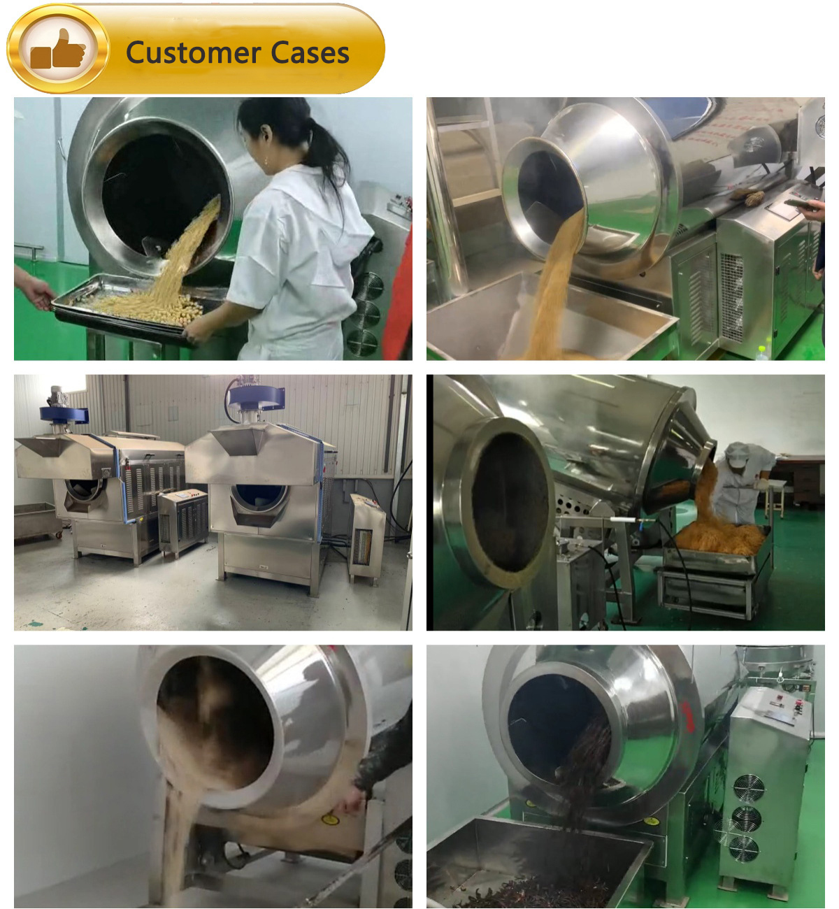 Multifunction Seeds Roasting Machine Commercial Nut Roasting Equipment Fully Auto