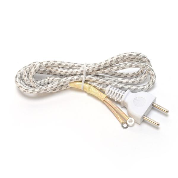 AC Iron Wire with Plug 1.8m Power Cord Cable E27 Lamp Base 220v 16a in Pakistan