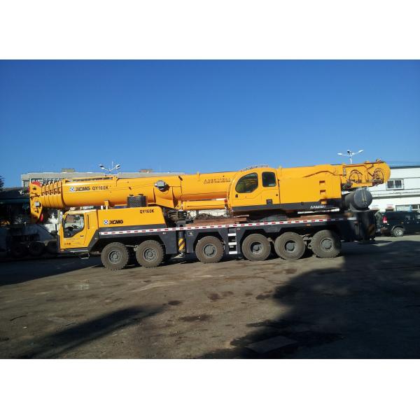 Durable 160Ton QY160K Hydraulic Mobile Crane With LCD Display