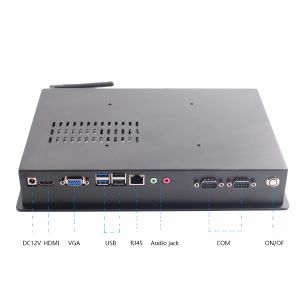 Fanless Industrial Panel PC with I5 CPU and Multiple Interfaces