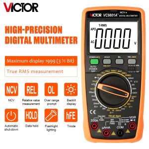 Victor VC9801A+ 9801 Pocket Multimeter True RMS Temperature Capacimetro