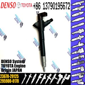 original injector 295900-0170 23670-29125 Diesel Common Rail Fuel Injector