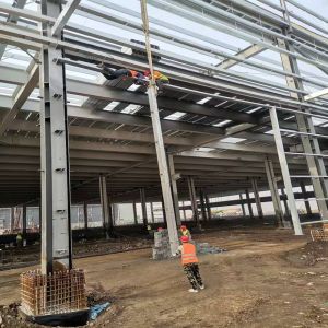 Custom Steel Structure Workshop Q235 Q355 Fireproof