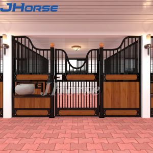 Wholesale Galvanized Permanent Stall Door Fronts 3 Meters With Feeder from china suppliers