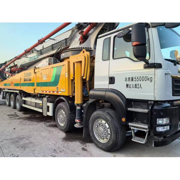 Quality XCMG 2023 Manufactured Concrete Pump Truck with 5-section RZ-type Folding Boom and 365° Continuous Rotation for sale