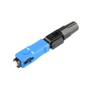 Quick Connect Fiber Optic Connectors SC/UPC SC/APC Easy Termination For Drop