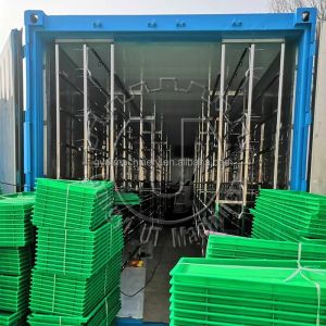 Highly productive 2400w hydroponic barley growing system for 3-4 day production
