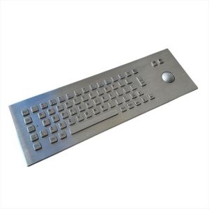 IP65 / IK07 Industrial Keyboard Stainless Steel Explosion Proof With 38mm