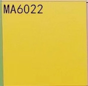 China Yellow Solid Color Porcelain Tile Non Slip 9.5mm 60x60cm For Floor on sale