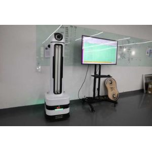 Portable Voice Intercom 1,000 M2 UV Light Disinfection Robot