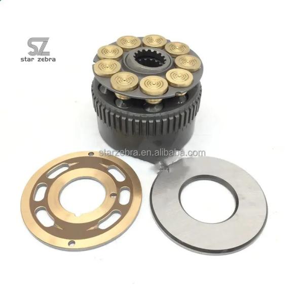 Excavator Accessories Sany 135 Liugong 915 Xugong 135 Kawasaki Rotary Motor Pump Bile Plunger Nine-Hole Distribution Plate