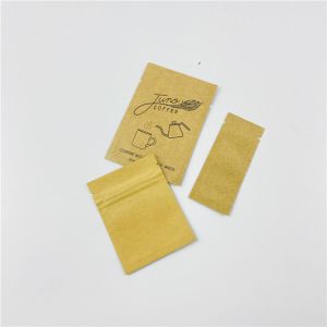 Digital Printing MOPP Compostable Sachet Flat Bag 23x35cm
