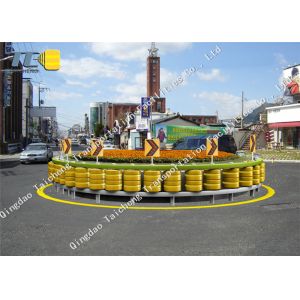 110KM Yellow PU Foam Rotating Guardrail Anti Collision
