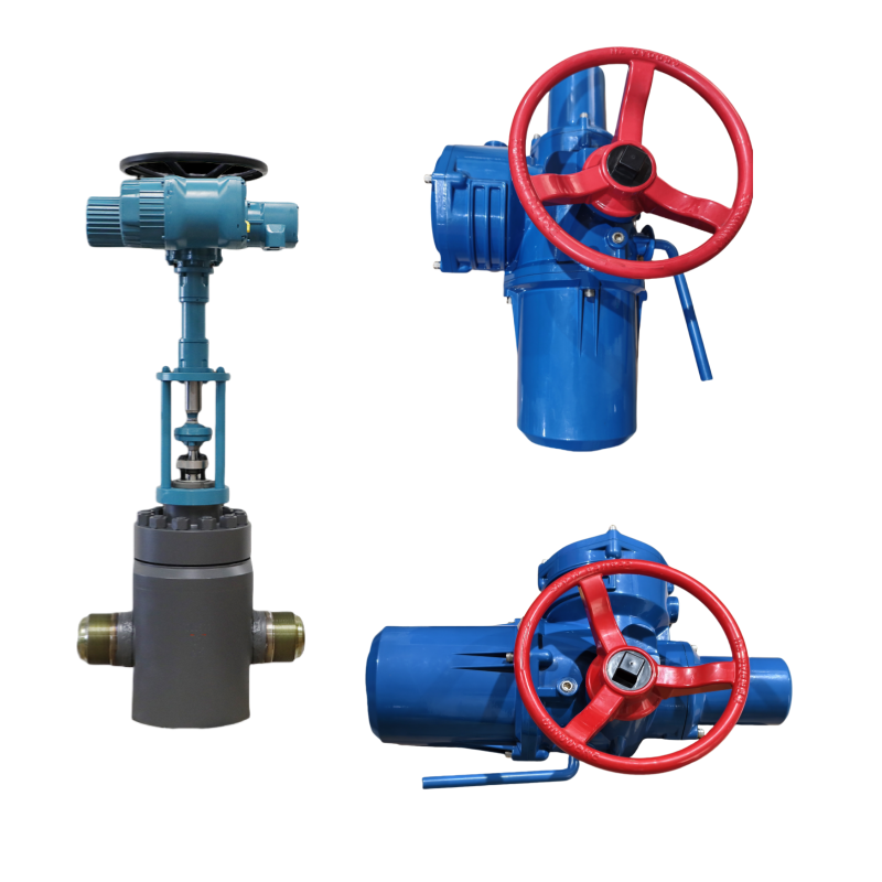 Wholesale Peckwomy Electric Actuator with HART Protocol 30–3000 Nm Torque from china suppliers