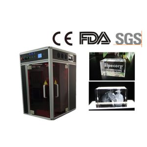 Glass Crystal 3D Laser Engraving Machine , Cost - Effective 3D Laser Engraving