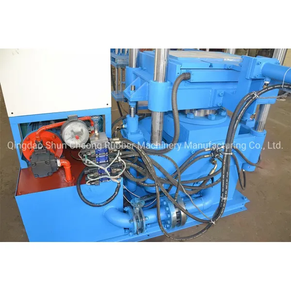 Automatic 2RT Column Type Rubber Vulcanizing Press with PLC Control and Electrical Heating