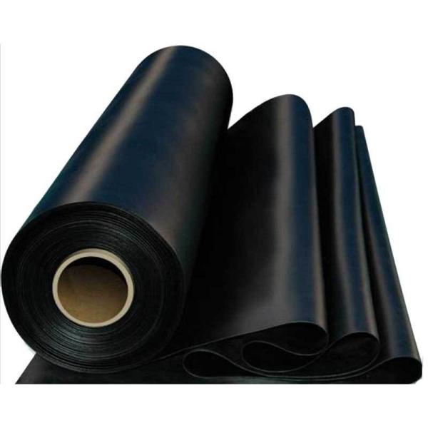 0.5mm 1.0mm 1.5mm 2.0mm Black Geomembrane for Fish Pond Bottom Liner Length 50
