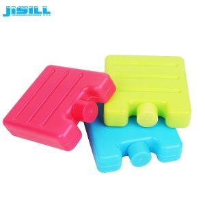 Custom Plastic Mini Ice Packs Freezer Brick , Non - Caustic Reusable Freezer
