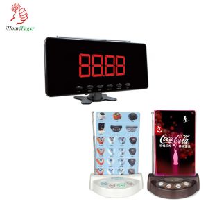 Wholesale wireless hotel waiters buzzer systems call button and monitor from china suppliers