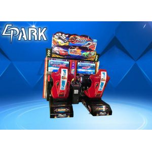 2020 New Design Outrun Racing Car Simulator With Red Seats Connection Competitio