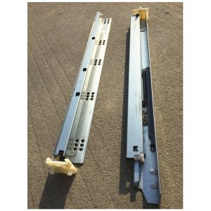 Three -Fold Undermount Soft Close Drawer Slides Noise Silence Mounting Triple