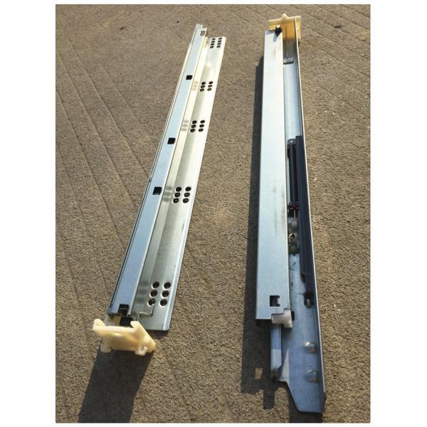 804sh Concealed Soft Close Drawer Runners , Replacement Drawer Slides Single