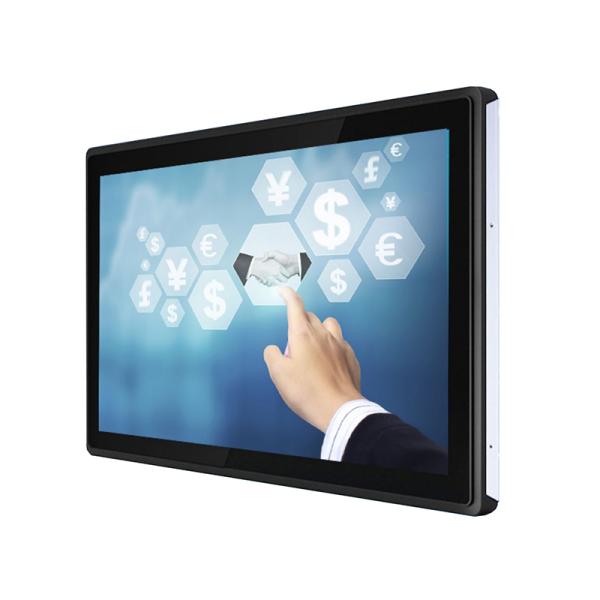 Quality ZXTLCD 13.3 Inch Industrial IP65 Rated True Flat Panel LCD Monitor Capacitive PCAP Fully-enclosed Touchscreen All-in-one Computers with and USB Interface for sale
