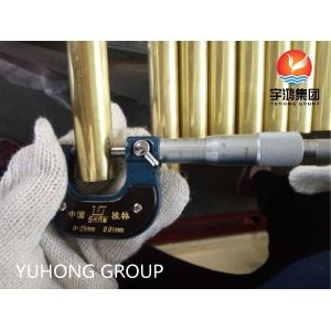 ASTM B111 C44300 Copper Alloy Seamless Tube For Condenser