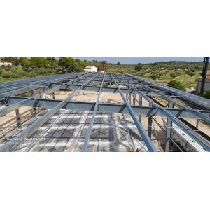 Main Structure Galvanized Light Steel Frames for Steel Structure Building Length
