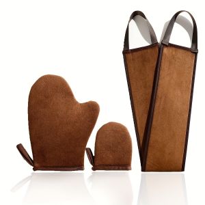Wholesale Self Tanning Mitt Applicator Kit with Self Tanning Glove, Face Tanning Mitt, Self Tan Back Applicator, Exfoliating Glove from china suppliers