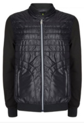 Wholesale Stand Collar Mens Woven Jacket Pilling Resistant Waterproof 80g Polyester Filling from china suppliers