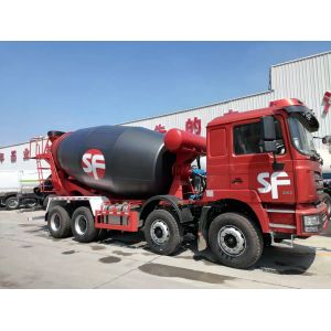 HOWO 8×4 Concrete Mixer Truck with 12m³ Capacity and Heavy-Duty Chassis for Large Construction Projects