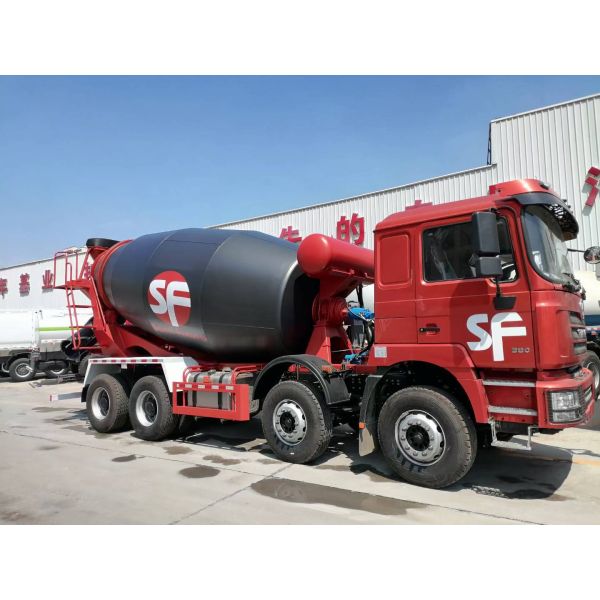 Quality HOWO 8×4 Concrete Mixer Truck with 12m³ Capacity and Heavy-Duty Chassis for Large Construction Projects for sale