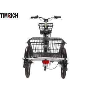 350 Watt Cargo Electric Battery Powered Bike 3 Wheels LCD Display TM-BGL-ET01