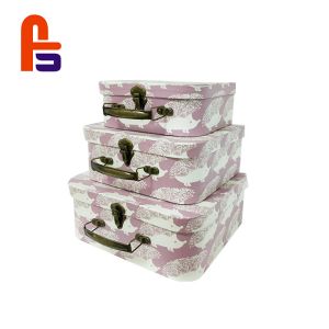 Custom CMYK Sturdy With Lids Screen Printing Cardboard Gift Boxes